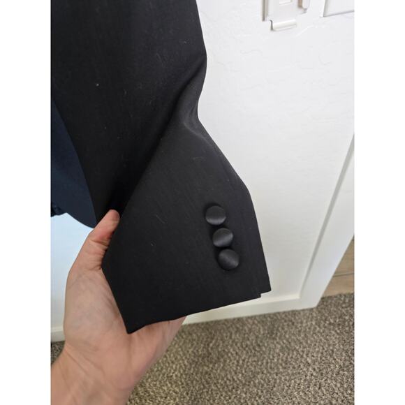 Gianfranco Ruffini Italy 100% worsted wool size 46R Black - Picture 4 of 12